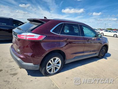 Trzecie zdjęcie samochodu z tyłu: 2019 FORD EDGE SEL VIN:2FMPK4J9XKBC56690 - miniatura