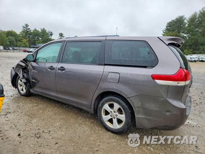 Drugie zdjęcie samochodu z przodu: 2012 TOYOTA SIENNA BASE 7-PASSENGER VIN:5TDZK3DC2CS209913 - miniatura