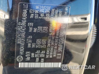 Zdjęcie 13 z 13 samochodu: 2024 HYUNDAI SANTA FE SE VIN:5NMP1DGL7RH027437 - miniatura