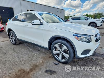 Czwarte zdjęcie samochodu z boku: 2018 MERCEDES-BENZ GLC COUPE 300 4MATIC VIN:WDC0J4KB4JF361890 - miniatura