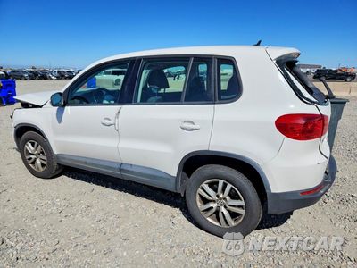 Drugie zdjęcie samochodu z przodu: 2014 VOLKSWAGEN TIGUAN S VIN:WVGAV3AX9EW512827 - miniatura