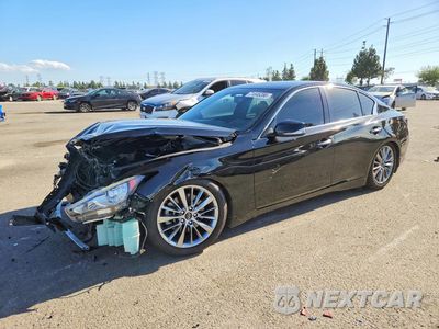 2018 INFINITI Q50 3.0T LUXE JN1EV7AP3JM360551 - główne zdjęcie licytacji z USA - miniatura