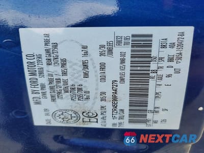 Zdjęcie 13 z 13 samochodu: 2009 FORD RANGER SUPER CAB VIN:1FTZR45E99PA47279 - miniatura