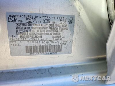 Zdjęcie 12 z 12 samochodu: 2014 NISSAN VERSA NOTE S PLUS VIN:3N1CE2CP1EL352925 - miniatura