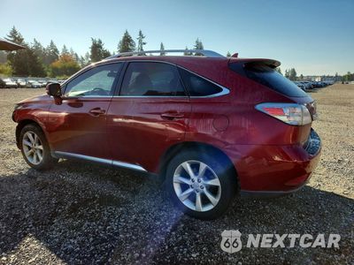 Drugie zdjęcie samochodu z przodu: 2010 LEXUS RX 350 VIN:JTJBK1BA6A2416653 - miniatura