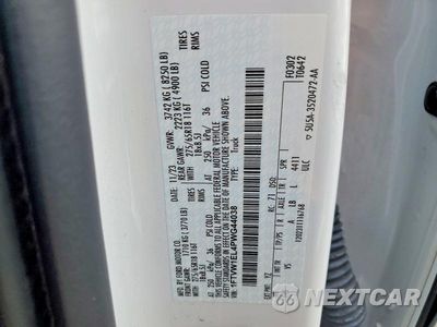 Zdjęcie 12 z 12 samochodu: 2023 FORD F150 LIGHTNING PRO VIN:1FTVW1EL4PWG44038 - miniatura