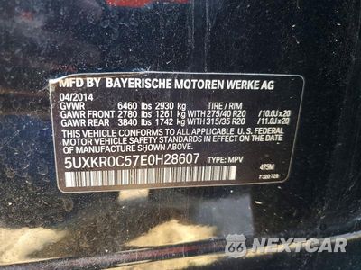 Zdjęcie 13 z 13 samochodu: 2014 BMW X5 XDRIVE35I VIN:5UXKR0C57E0H28607 - miniatura