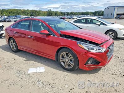 Czwarte zdjęcie samochodu z boku: 2019 HYUNDAI SONATA LIMITED VIN:5NPE34AF7KH780222 - miniatura
