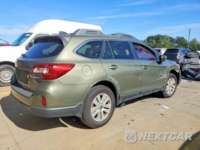 Trzecie zdjęcie samochodu z tyłu: 2016 SUBARU OUTBACK 2.5I PREMIUM VIN:4S4BSBDC9G3309828 - miniatura