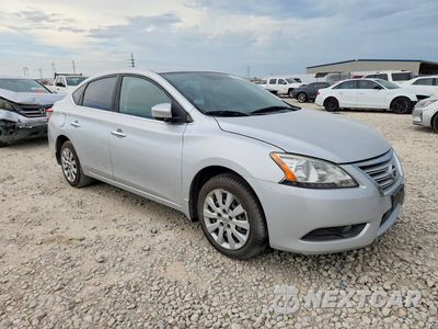 Czwarte zdjęcie samochodu z boku: 2014 NISSAN SENTRA SV VIN:3N1AB7AP7EL675926 - miniatura