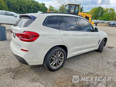 Trzecie zdjęcie samochodu z tyłu: 2021 BMW X3 XDRIVE30I VIN:5UXTY5C09M9H10354 - miniatura