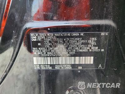 Zdjęcie 13 z 13 samochodu: 2015 TOYOTA RAV4 LE VIN:2T3ZFREV7FW137875 - miniatura