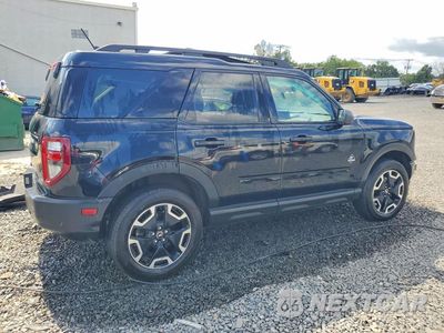 Trzecie zdjęcie samochodu z tyłu: 2023 FORD BRONCO SPORT OUTER BANKS VIN:3FMCR9C65PRD45943 - miniatura