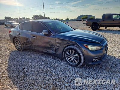 Czwarte zdjęcie samochodu z boku: 2016 INFINITI Q50 3.0T PREMIUM VIN:JN1EV7AP2GM305291 - miniatura