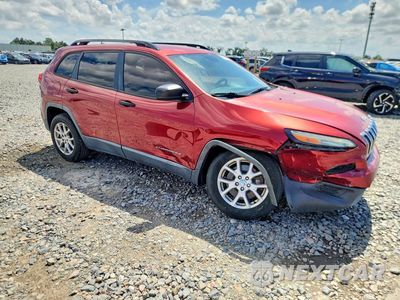 Czwarte zdjęcie samochodu z boku: 2016 JEEP CHEROKEE SPORT VIN:1C4PJLABXGW238328 - miniatura