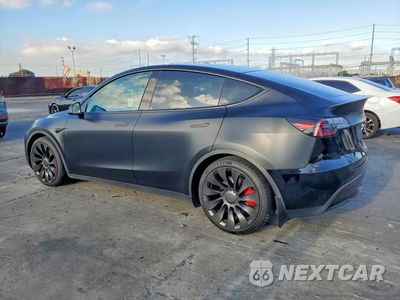 Drugie zdjęcie samochodu z przodu: 2022 TESLA MODEL Y VIN:7SAYGDEF9NF328547 - miniatura