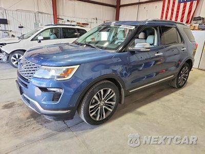 2018 FORD EXPLORER PLATINUM 1FM5K8HT5JGC73999 - główne zdjęcie licytacji z USA - miniatura