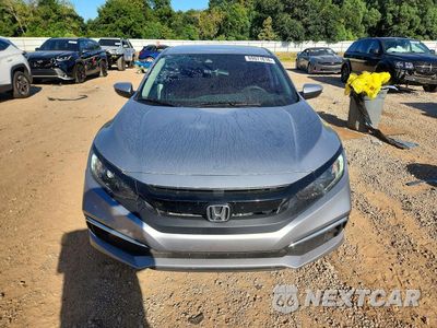Piąte zdjęcie samochodu w środku: 2020 HONDA CIVIC LX VIN:19XFC2F66LE010889 - miniatura