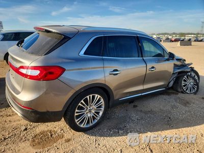Trzecie zdjęcie samochodu z tyłu: 2017 LINCOLN MKX RESERVE VIN:2LMPJ6LR4HBL20117 - miniatura