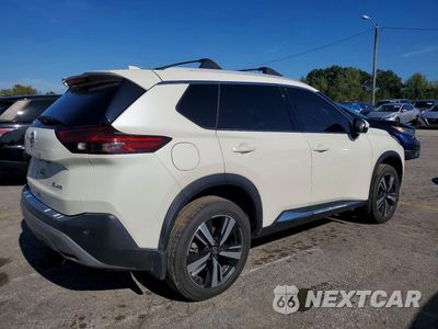 Trzecie zdjęcie samochodu z tyłu: 2021 NISSAN ROGUE SL VIN:JN8AT3CB3MW241567 - miniatura