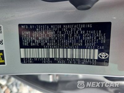 Zdjęcie 12 z 12 samochodu: 2026 TOYOTA COROLLA LE VIN:5YFB4MDE3TP414510 - miniatura