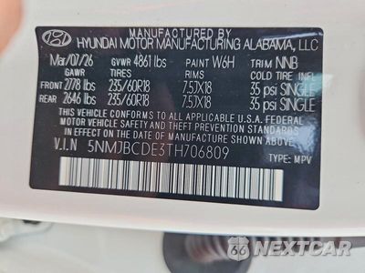 Zdjęcie 14 z 14 samochodu: 2026 HYUNDAI TUCSON SEL VIN:5NMJBCDE3TH706809 - miniatura