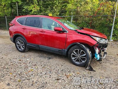 Czwarte zdjęcie samochodu z boku: 2022 HONDA CR-V EXL VIN:7FARW2H87NE010081 - miniatura