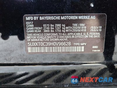 Zdjęcie 13 z 13 samochodu: 2017 BMW X5 XDR40E VIN:5UXKT0C39H0V96628 - miniatura