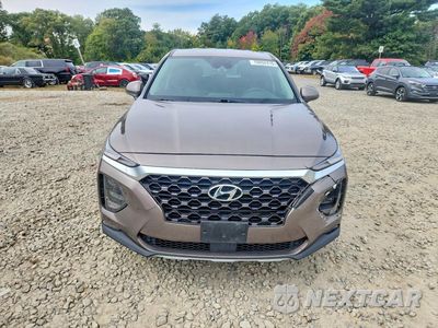 Piąte zdjęcie samochodu w środku: 2020 HYUNDAI SANTA FE SEL VIN:5NMS3CAD3LH150482 - miniatura
