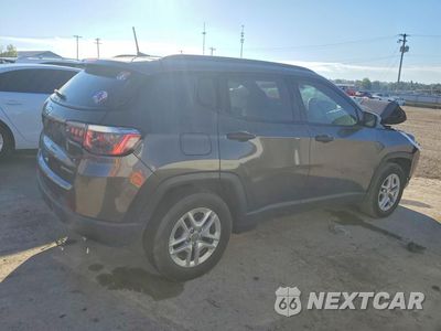 Trzecie zdjęcie samochodu z tyłu: 2018 JEEP COMPASS SPORT VIN:3C4NJCABXJT156507 - miniatura