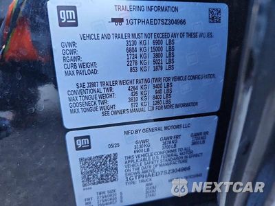 Zdjęcie 12 z 12 samochodu: 2025 GMC SIERRA C1500 VIN:1GTPHAED7SZ304966 - miniatura