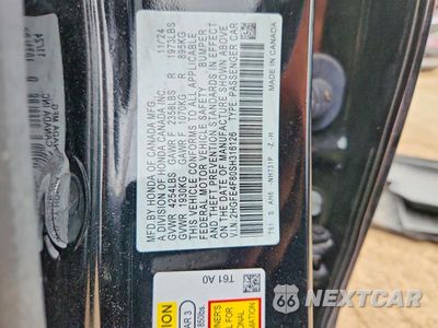 Zdjęcie 12 z 12 samochodu: 2025 HONDA CIVIC SPORT VIN:2HGFE4F80SH316126 - miniatura