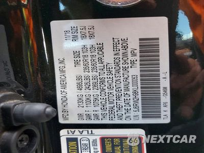 Zdjęcie 13 z 13 samochodu: 2019 HONDA CR-V TOURING VIN:5J6RW2H98KL000053 - miniatura