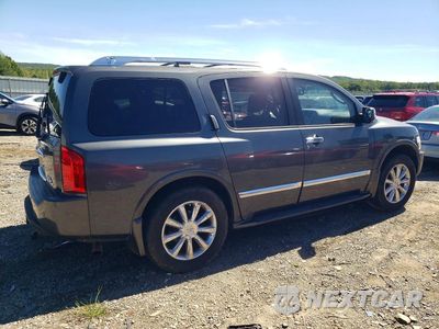 Trzecie zdjęcie samochodu z tyłu: 2010 INFINITI QX56 VIN:5N3ZA0NE9AN904204 - miniatura