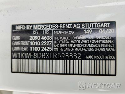 Zdjęcie 13 z 13 samochodu: 2020 MERCEDES-BENZ C 300 VIN:W1KWF8DBXLR598882 - miniatura