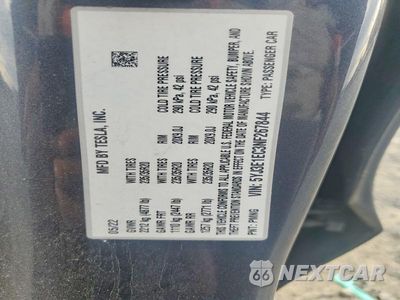 Zdjęcie 13 z 13 samochodu: 2022 TESLA MODEL 3 VIN:5YJ3E1EC3NF267844 - miniatura