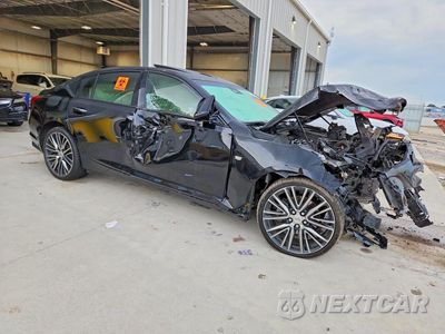 Czwarte zdjęcie samochodu z boku: 2021 CADILLAC CT5 PREMIUM LUXURY VIN:1G6DT5RW0M0146310 - miniatura