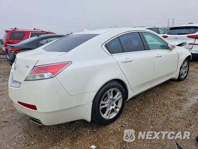 Trzecie zdjęcie samochodu z tyłu: 2010 ACURA TL VIN:19UUA8F26AA018439 - miniatura