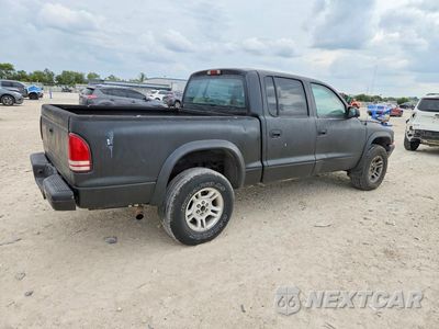 Trzecie zdjęcie samochodu z tyłu: 2002 DODGE DAKOTA QUAD SPORT VIN:1B7HG38N72S659166 - miniatura