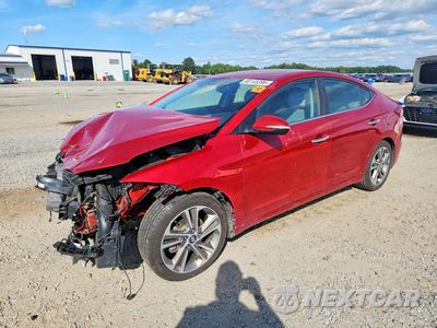 2017 HYUNDAI ELANTRA LIMITED 5NPD84LF1HH049420 - główne zdjęcie licytacji z USA - miniatura