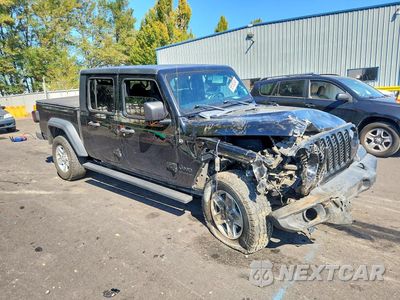 Czwarte zdjęcie samochodu z boku: 2020 JEEP GLADIATOR SPORT VIN:1C6HJTAG5LL175240 - miniatura