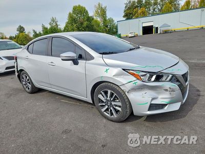 Czwarte zdjęcie samochodu z boku: 2021 NISSAN VERSA SV VIN:3N1CN8EV5ML831927 - miniatura