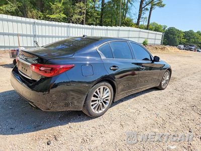 Trzecie zdjęcie samochodu z tyłu: 2018 INFINITI Q50 3.0T LUXE VIN:JN1EV7AR8JM432913 - miniatura