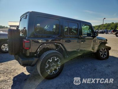 Trzecie zdjęcie samochodu z tyłu: 2024 JEEP WRANGLER SAHARA VIN:1C4PJXEG3RW246593 - miniatura