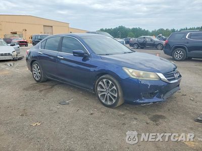 Czwarte zdjęcie samochodu z boku: 2014 HONDA ACCORD SPORT VIN:1HGCR2F54EA139214 - miniatura