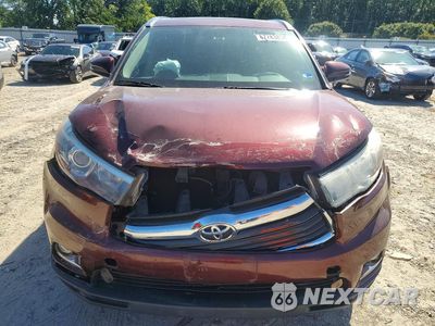 Piąte zdjęcie samochodu w środku: 2015 TOYOTA HIGHLANDER LIMITED VIN:5TDDKRFH3FS166094 - miniatura