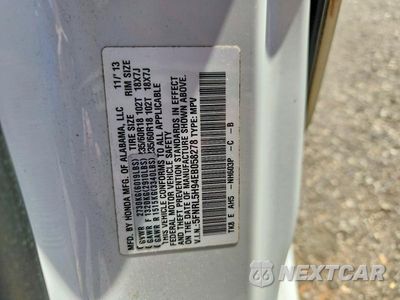 Zdjęcie 13 z 13 samochodu: 2014 HONDA ODYSSEY TOURING VIN:5FNRL5H94EB058278 - miniatura