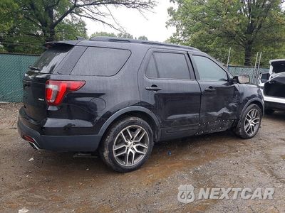 Trzecie zdjęcie samochodu z tyłu: 2016 FORD EXPLORER SPORT VIN:1FM5K8GT3GGC80086 - miniatura