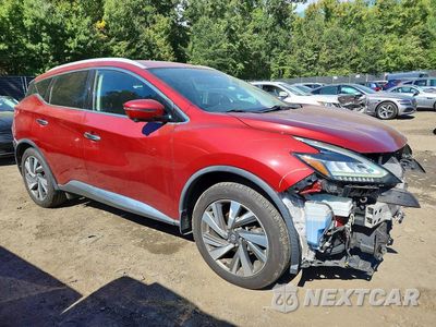 Czwarte zdjęcie samochodu z boku: 2019 NISSAN MURANO SL VIN:5N1AZ2MJ5KN112562 - miniatura