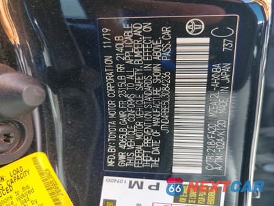 Zdjęcie 13 z 13 samochodu: 2020 TOYOTA COROLLA HATCHBACK SE NIGHTSHADE EDITION VIN:JTND4RBE5L3084236 - miniatura